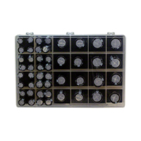 Nichicon - 493-SNAPKIT1 - CAP KIT ALUM 56UF-560UF 48PCS