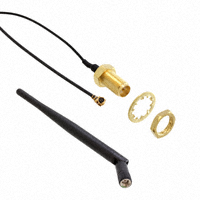 TechNexion - ANTP150A138045D2450BK - KIT EDM ANTENNA U.FL TO SMA