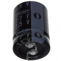Nichicon - JJC0E276MELZ - CAP 27F 20% 2.5V THROUGH HOLE