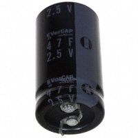 Nichicon - JJC0E476MELZ - CAP 47F 20% 2.5V THROUGH HOLE