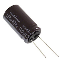 Nichicon - UCPW6121MHD6 - CAP ALUM 120UF 20% 420V RADIAL