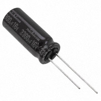 Nichicon - UPA1C332MHD - CAP ALUM 3300UF 20% 16V RADIAL