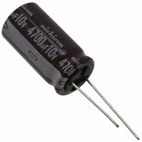 Nichicon - UPJ1A472MHD - CAP ALUM 4700UF 20% 10V RADIAL