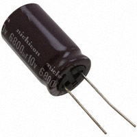 Nichicon - UPJ1A682MHD6 - CAP ALUM 6800UF 20% 10V RADIAL