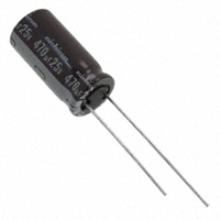 Nichicon - UPJ1E471MPD - CAP ALUM 470UF 20% 25V RADIAL