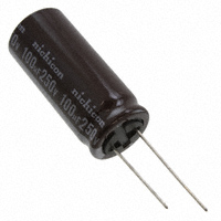 Nichicon - UPJ2E101MHD - CAP ALUM 100UF 20% 250V RADIAL