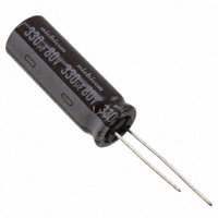 Nichicon - UPM1K331MHD - CAP ALUM 330UF 20% 80V RADIAL