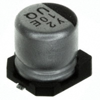 Nichicon - UUQ1E100MCL1GB - CAP ALUM 10UF 20% 25V SMD