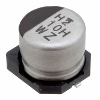 Nichicon - UWZ1H100MCL1GB - CAP ALUM 10UF 20% 50V SMD