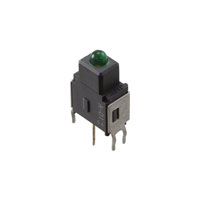 NKK Switches - A01BF - INDICATOR SW LOPRO STR BRKT GRN