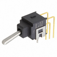 NKK Switches - A22AV - SWITCH TOGGLE DPDT 0.4VA 28V