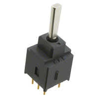 NKK Switches - A23EP - SWITCH TOGGLE DPDT 0.4VA 28V