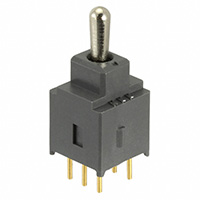 NKK Switches - A23JP - SWITCH TOGGLE DPDT 0.4VA 28V