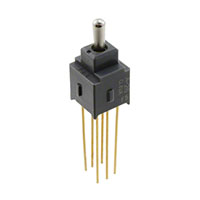 NKK Switches - A26JW - SWITCH TOGGLE SP3T 0.4VA 28V