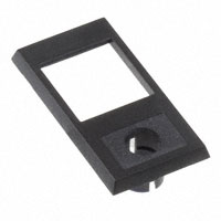 NKK Switches - AT208A/1 - SW CAP BEZEL AT070 LED MATTE BLK