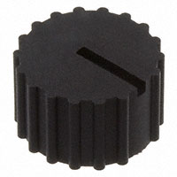 NKK Switches - AT3008A - ROTARY KNOB NR01 BLACK