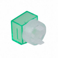 NKK Switches - AT4168FB - CAP SQUARE INDICATOR GRN WHT