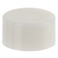NKK Switches - AT496B - CAP PUSHBUTTON ROUND WHITE