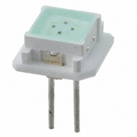 NKK Switches - AT627F12 - LED QUAD ELEMENT W/RES 12V GRN