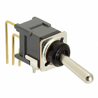 NKK Switches - B12AV - SWITCH TOGGLE SPDT 0.4VA 28V