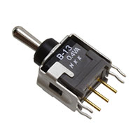 NKK Switches - B13JB - SWITCH TOGGLE SPDT 0.4VA 28V