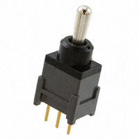 NKK Switches - B19JP - SWITCH TOGGLE SPDT 0.4VA 28V