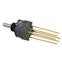 NKK Switches - B23HW - SWITCH TOGGLE DPDT 0.4VA 28V