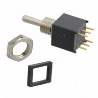 NKK Switches - B12A1P - SWITCH TOGGLE SPDT 0.4VA 28V