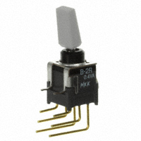 NKK Switches - B2RKV-AH - SWITCH TOGGLE DPDT 0.4VA 28V