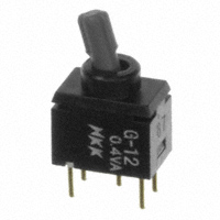NKK Switches - G12KP - SWITCH ROCKER SPDT 0.4VA 28V