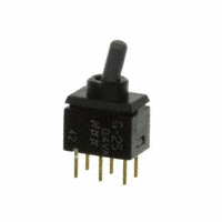 NKK Switches - G25AP - SWITCH TOGGLE DPDT 0.4VA 28V