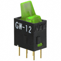 NKK Switches - GW12LJPF - SWITCH ROCKER SPDT 0.4VA 28V