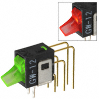 NKK Switches - GW12LJVCF - SWITCH ROCKER SPDT 0.4VA 28V
