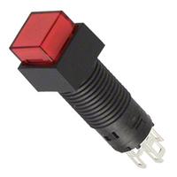 NKK Switches - HB16SKW01-5C-CB - SWITCH PUSH SPDT 0.1A 30V