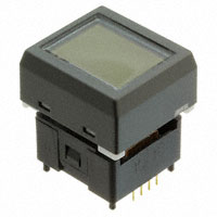 NKK Switches - IS15EBFP4RGB-09YN - LCD 64X32 RGB SW W/TCTL WD SCRN