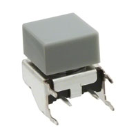 NKK Switches - JB15KH-6H - SWITCH TACTILE SPST-NO 0.05A 24V