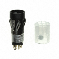 NKK Switches - KB25MKG01 - SWITCH PUSH DPDT 0.4VA 28V