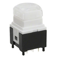 NKK Switches - KP0115ANAKG03RGB-1SJB - SWITCH PUSH SPST-NO 0.1A 12V