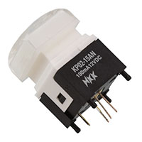 NKK Switches - KP0215ANBKG036CF-2TJB - SWITCH PUSH SPST-NO 0.1A 12V