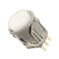 NKK Switches - LB15CGG01-6G-JB - SWITCH PUSHBUTTON SPDT 0.4VA 28V