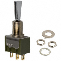 NKK Switches - M2013ES1G01 - SWITCH TOGGLE SPDT 0.4VA 28V