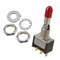 NKK Switches - M2013LL1G01-C - SWITCH TOGGLE SPDT 0.4VA 28V