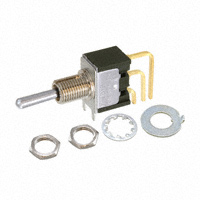 NKK Switches - M2013SS1G45 - SWITCH TOGGLE SPDT 0.4VA 28V