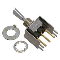 NKK Switches - M2019EA1G15 - SWITCH TOGGLE SPDT 0.4VA 28V