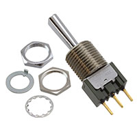 NKK Switches - M2019RB1G03 - SWITCH TOGGLE SPDT 0.4VA 28V