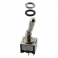 NKK Switches - M2021LL3G01 - SWITCH TOGGLE DPST 0.4VA 28V
