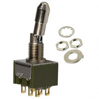 NKK Switches - M2022LL1G01 - SWITCH TOGGLE DPDT 0.4VA 28V