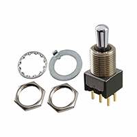 NKK Switches - M2024BB1G03 - SWITCH TOGGLE SP3T 0.4VA 28V