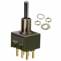 NKK Switches - M2022SS1G03 - SWITCH TOGGLE DPDT 0.4VA 28V