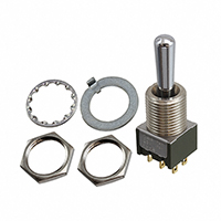 NKK Switches - M2026B2B1G01 - SWITCH TOGGLE SP3T 0.4VA 28V